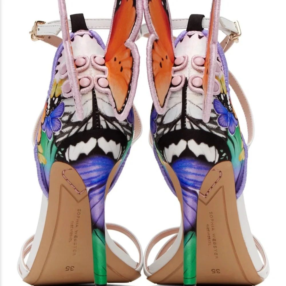 SOPHIA WEBSTER Multicolor Chiara Heeled Sandals - Picture 2 of 7
